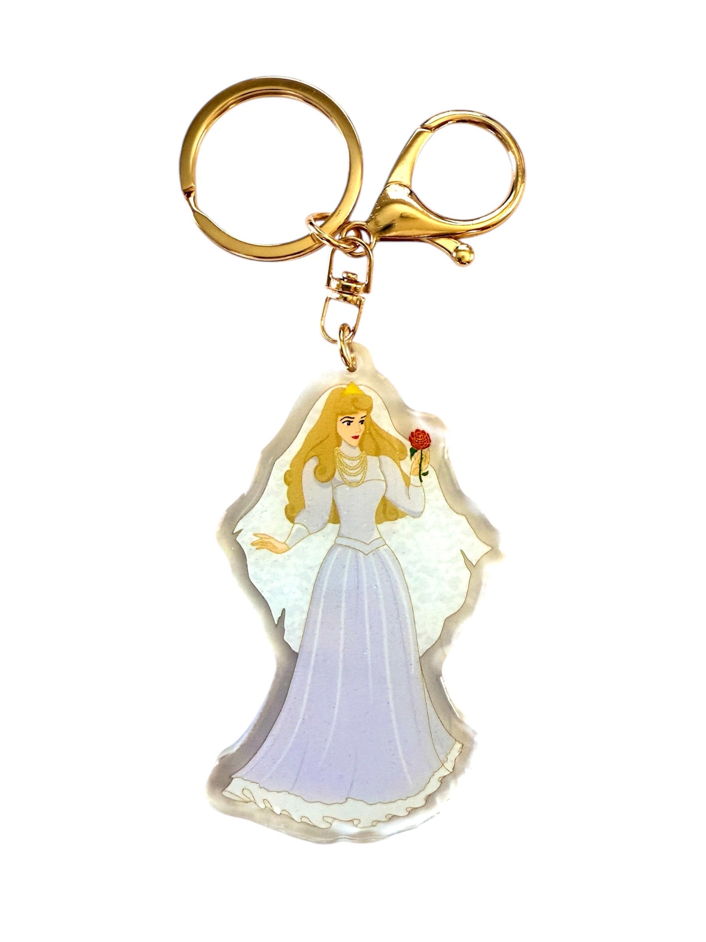 Princess Aurora Key Chain or Bag Charm